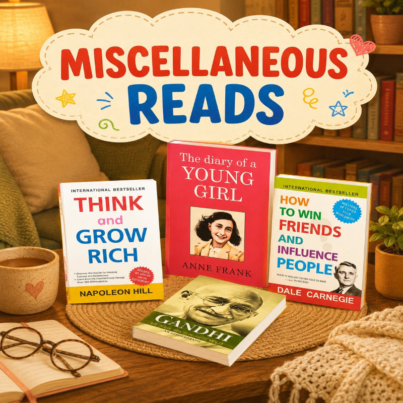 Little Scholarz Miscellaneous Reads — biographies self-help short stories mystery ghost horror and classic fiction books for all ages