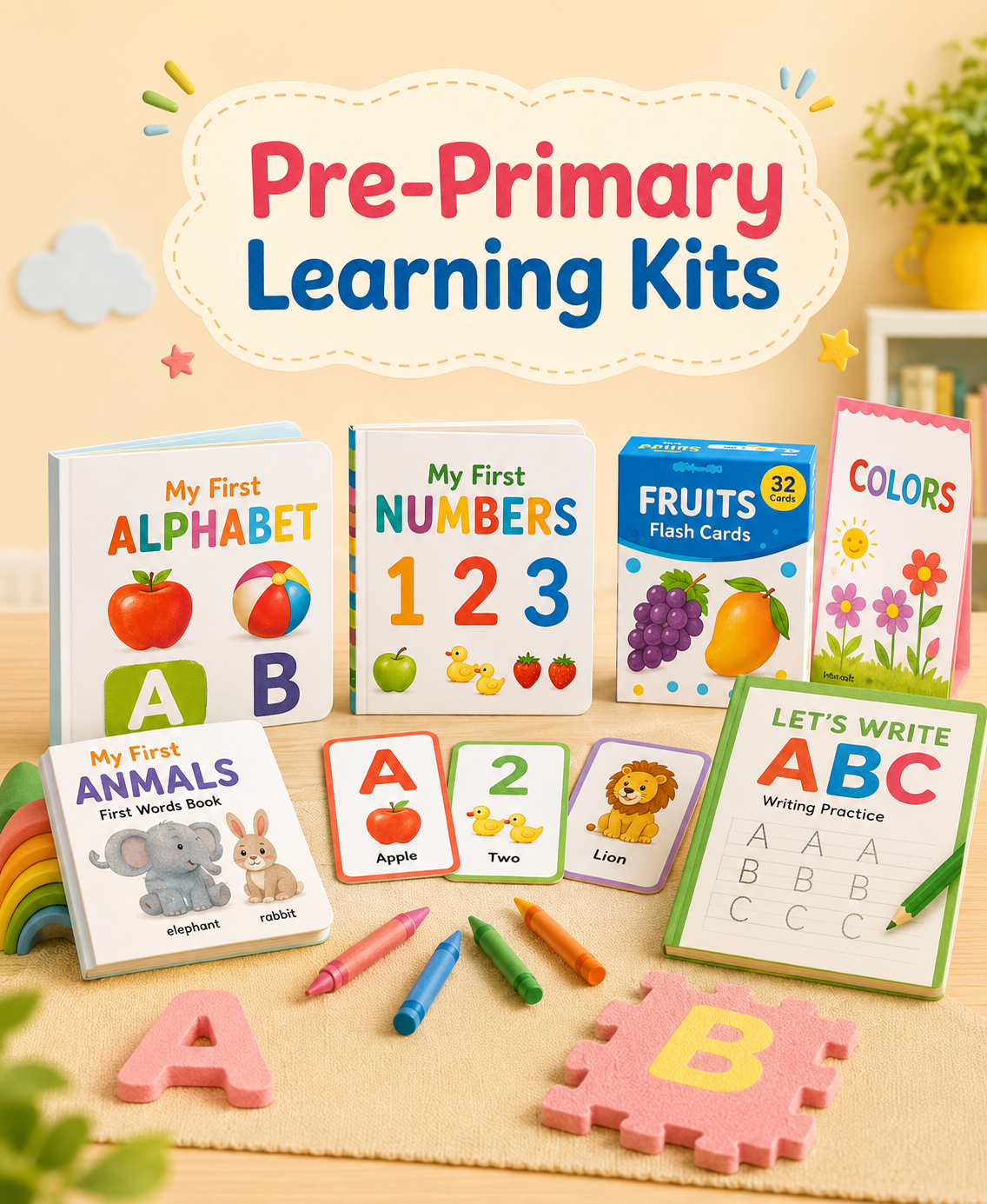 PRE-PRIMARY LEARNING KITS