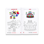 My Happy Birthday Copy to Colour Book for Kids