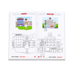 Our Helpers Copy to Colour Book for Kids
