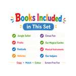 Copy to Colour Set 2 – 8 Books for Kids