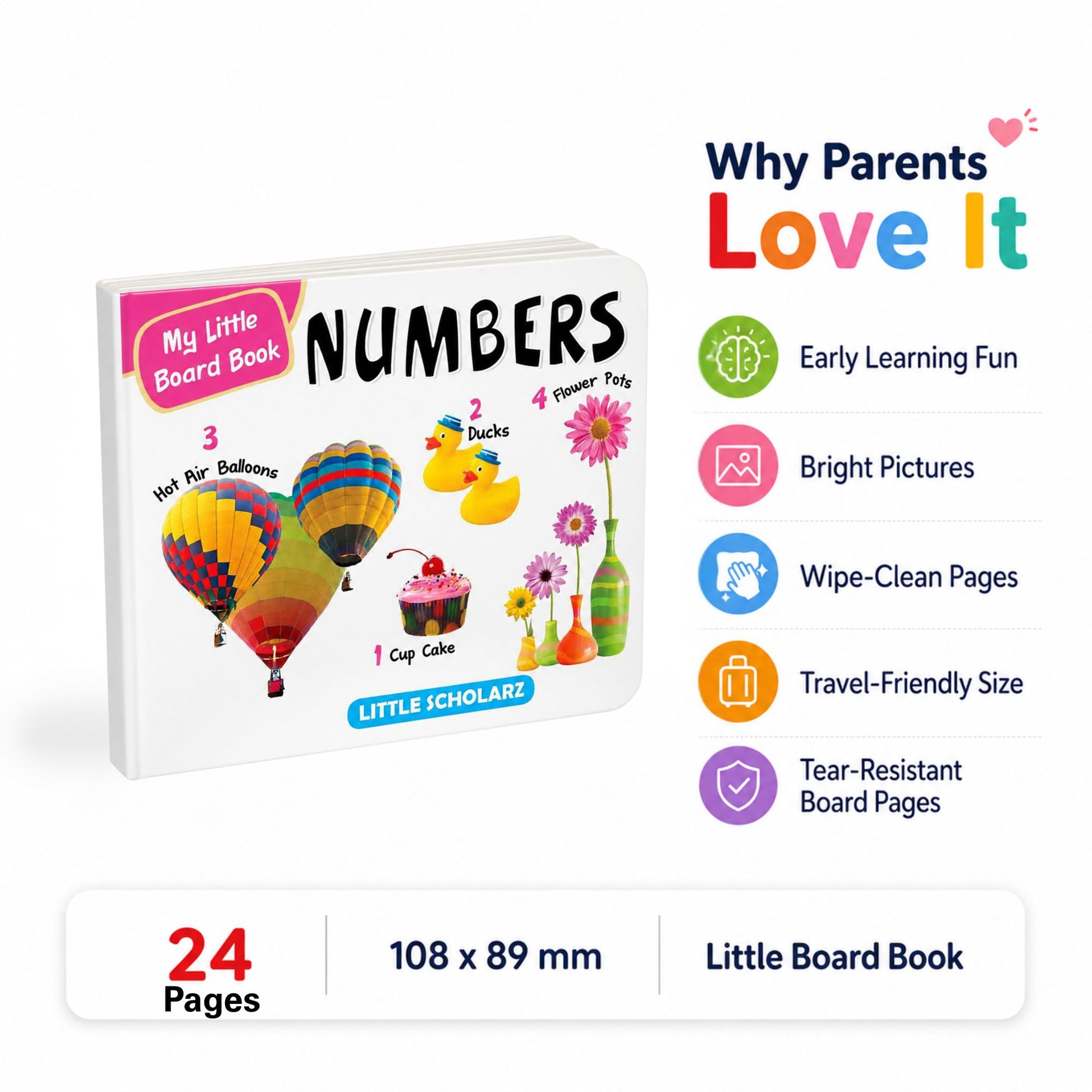 My Little Board Book of Number