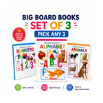 Big Board Books Set of 3 — Pick Any 3 for Kids