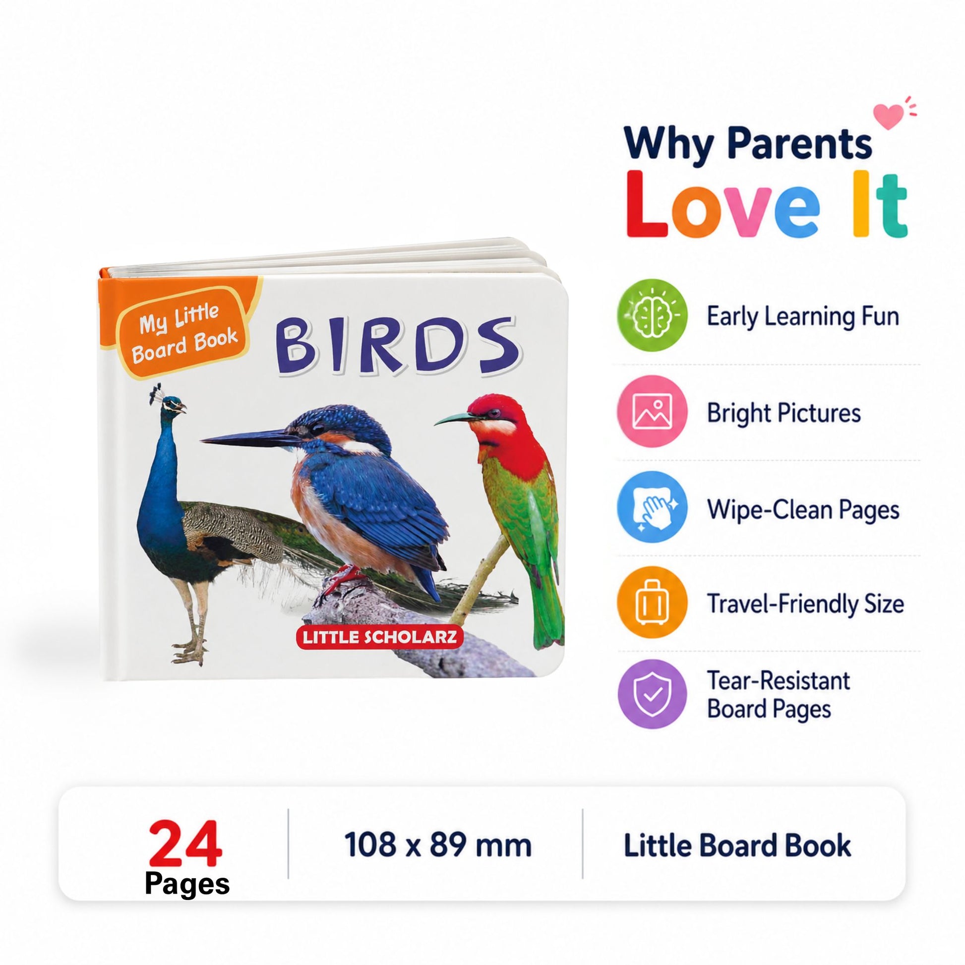 My Little Board Book of Birds
