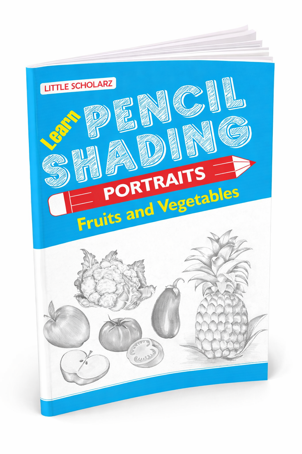 FRUITS AND VEGETABLES- Learn Pencil Shading Portraits