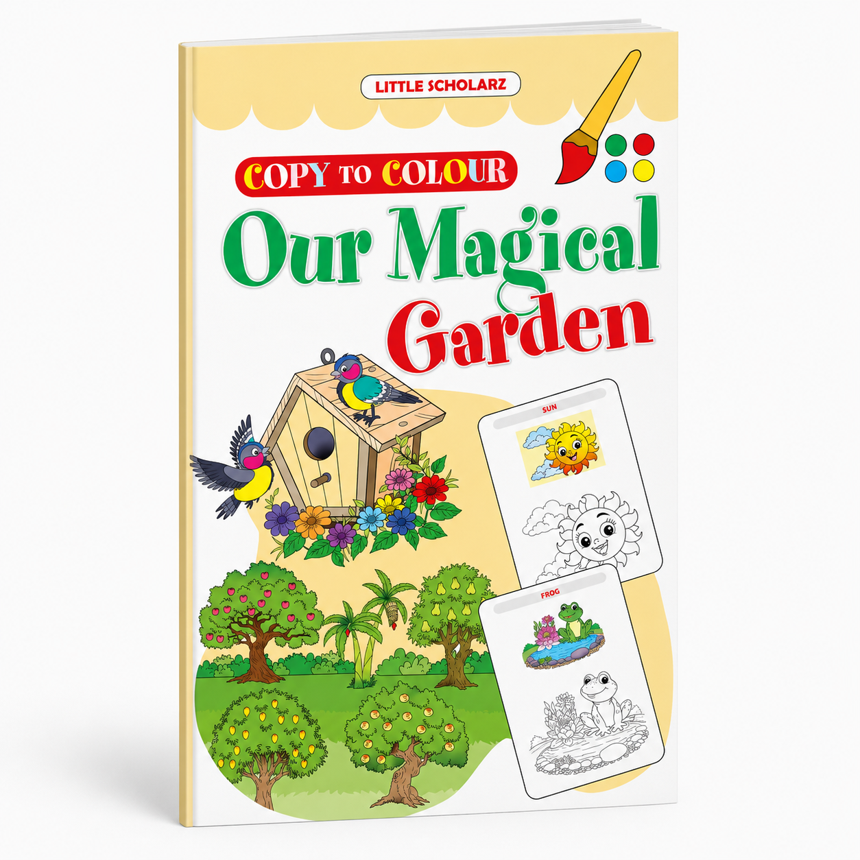 Our Magical Garden Copy to Colour Book for Kids