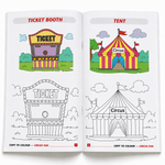Circus Fun Copy to Colour Book for Kids