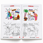 Festivals Copy to Colour Book for Kids