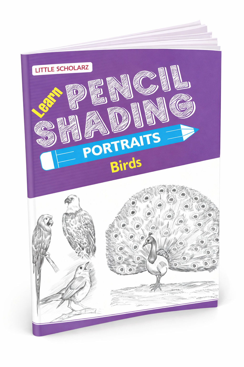 BIRDS- Learn Pencil Shading Portraits