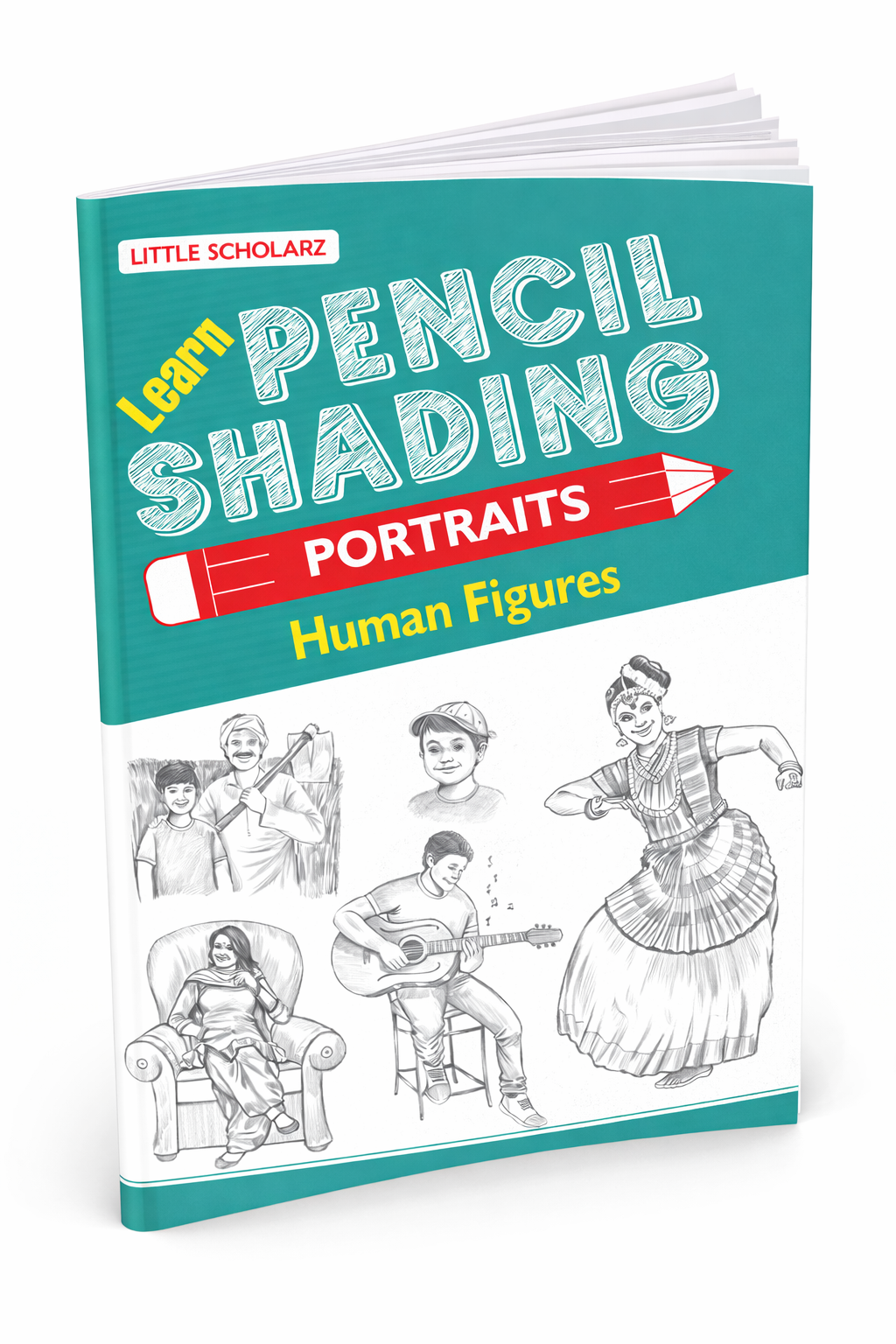 HUMAN FIGURES- Learn Pencil Shading Portraits