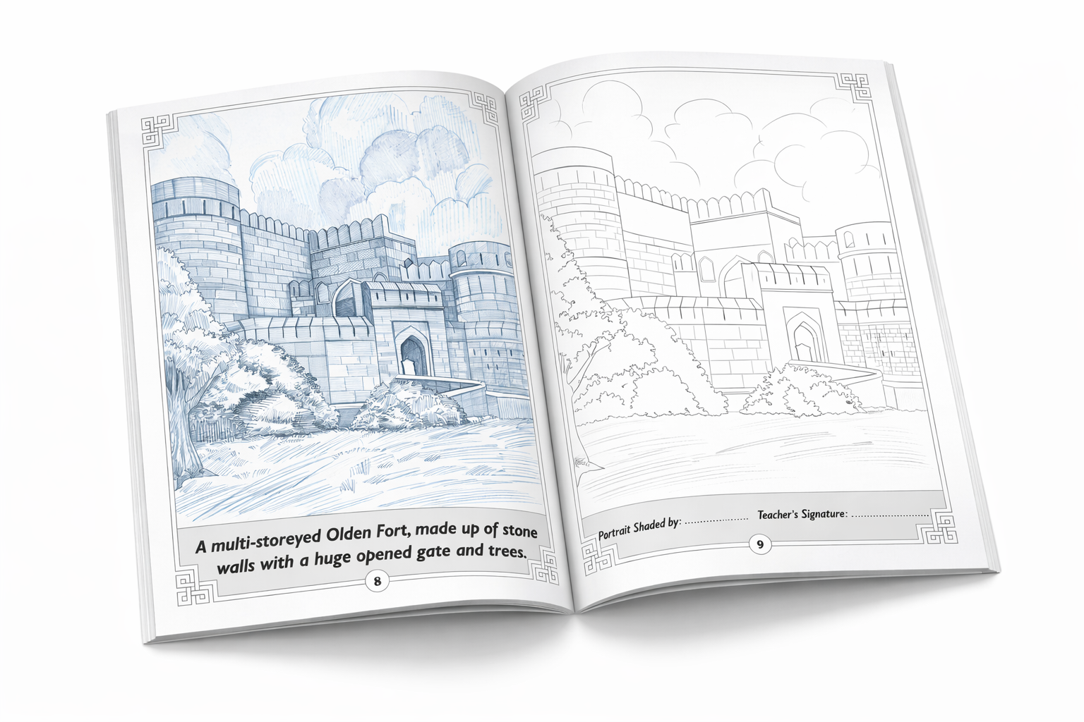 LANDSCAPE- Learn Pencil Shading Portraits