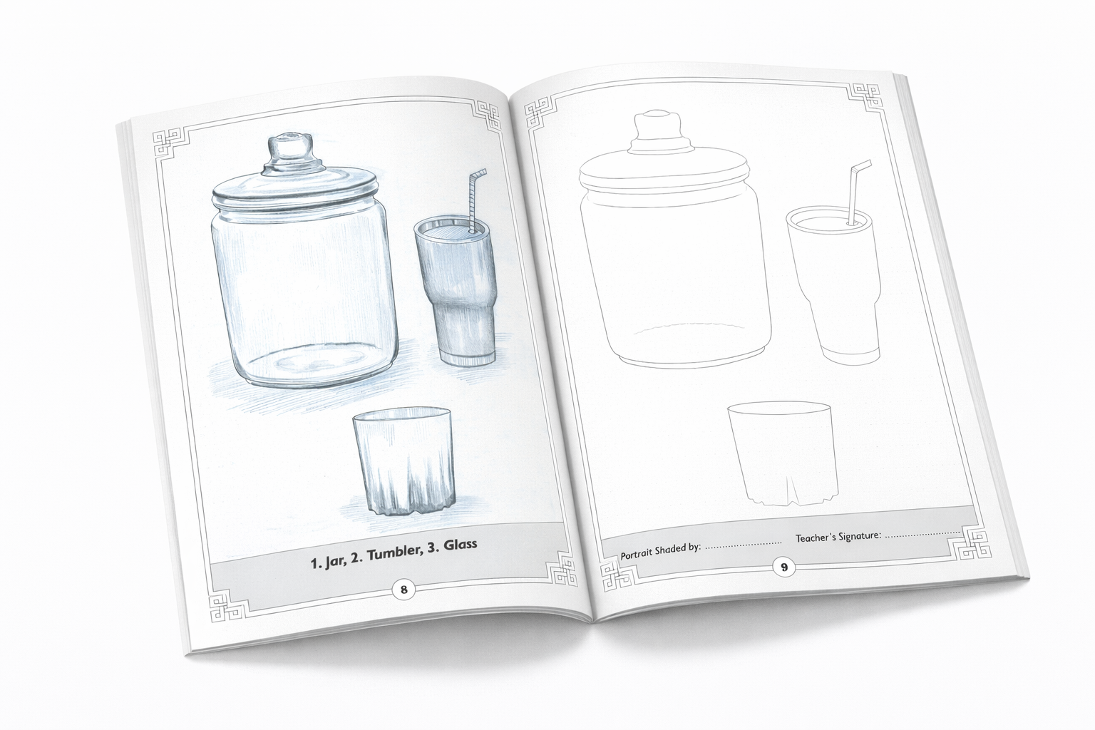 HOUSEHOLD ITEMS- Learn Pencil Shading Portraits