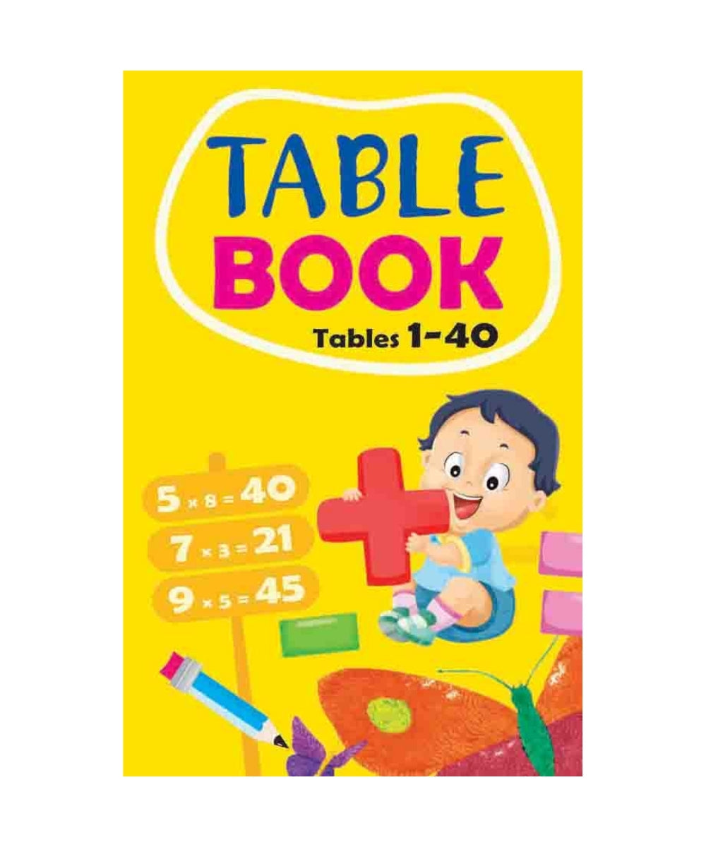 Table Book: 1 to 40