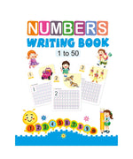 Number Writing Book: 1 to 50