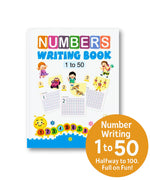 Number Writing Book: 1 to 50