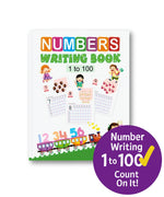 Number Writing Book: 1 to 100