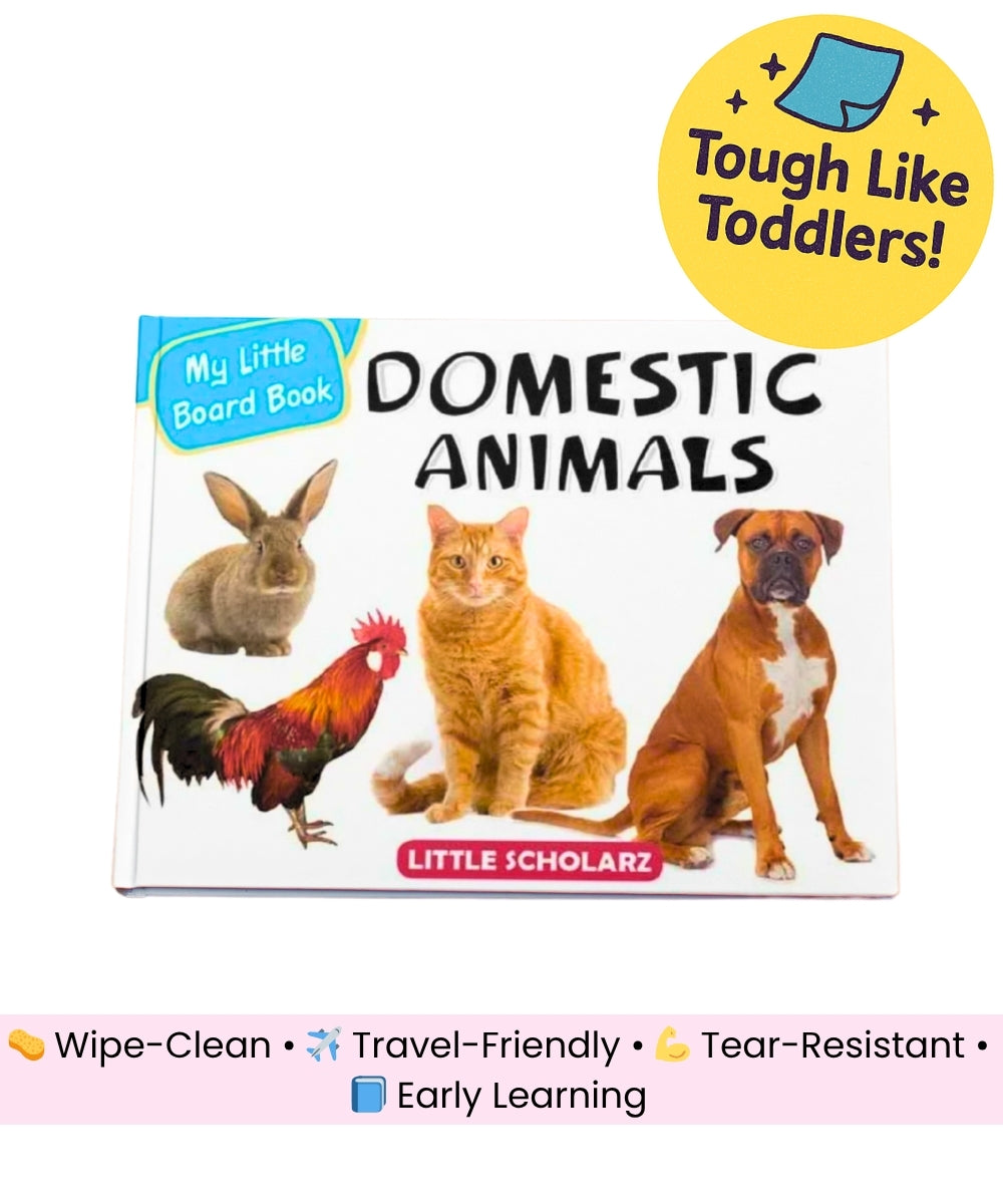 My Little Board Book of Domestic Animals