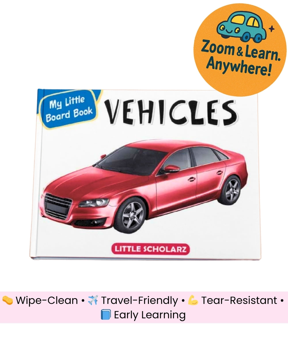 My Little Board Book of Vehicles