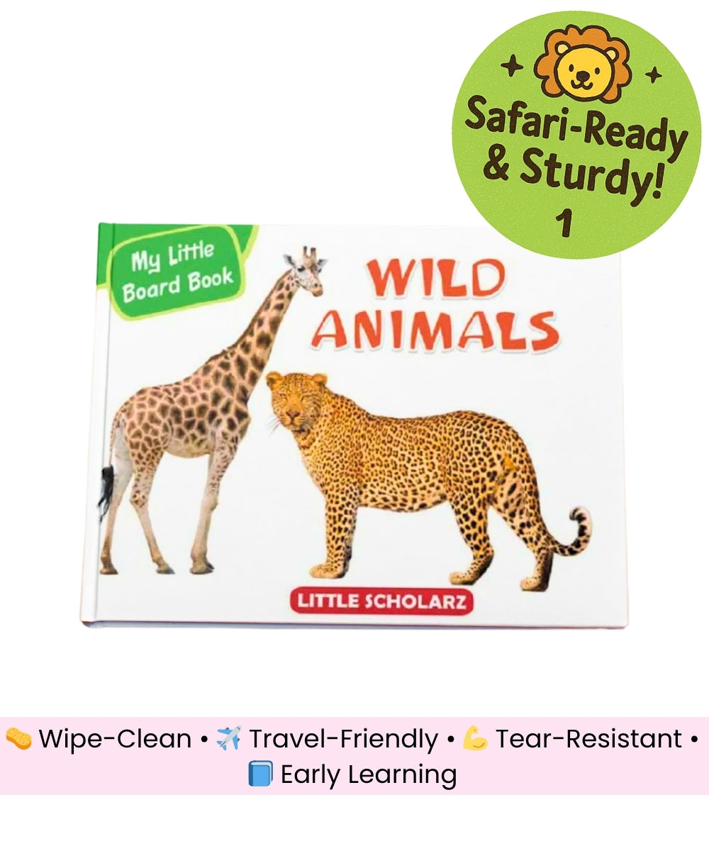 My Little Board Book of Wild Animals