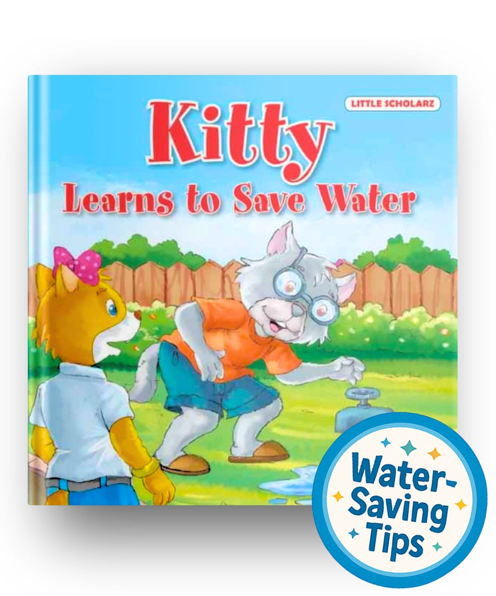 Kitty Learns to Save Water