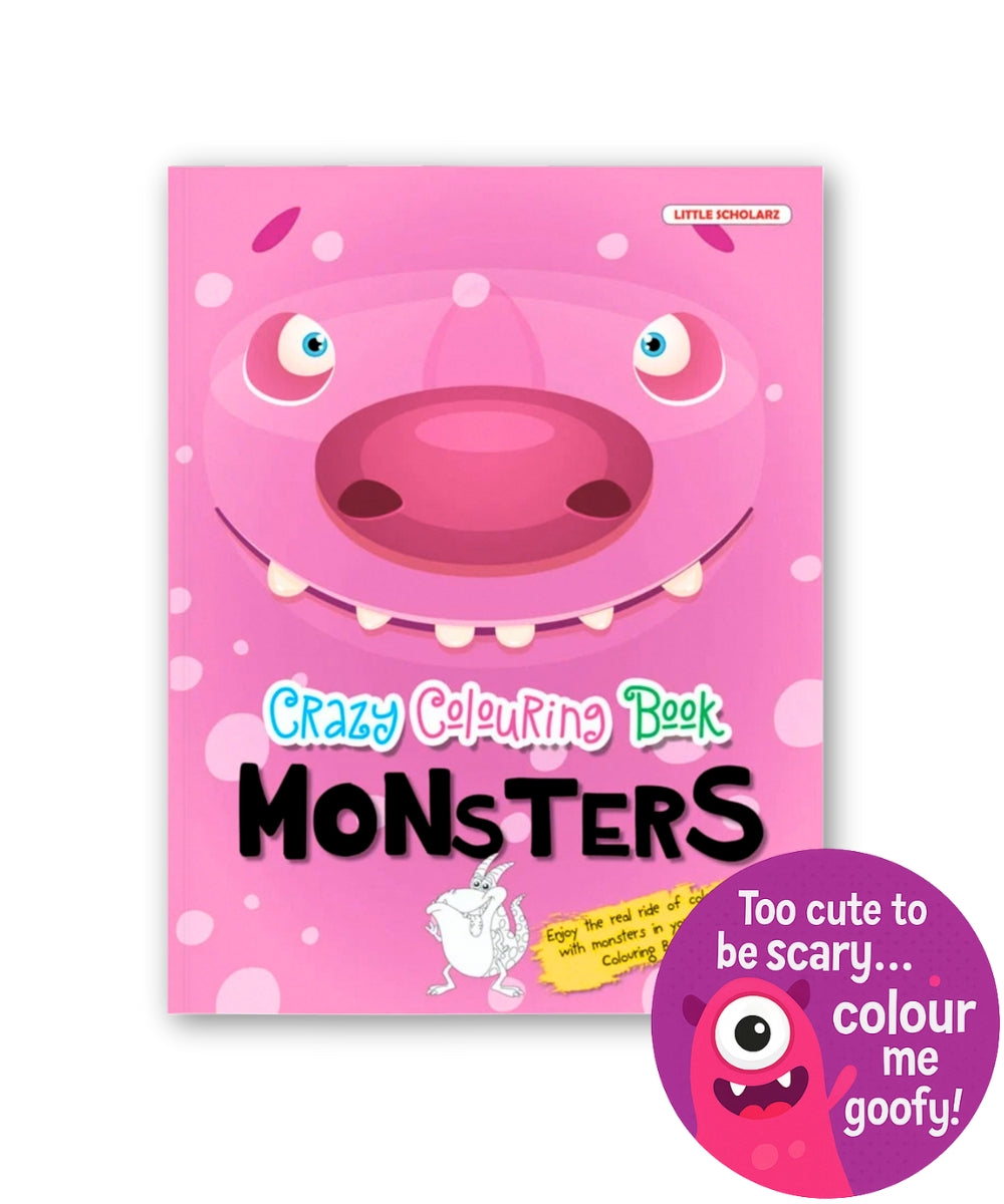 Monsters: Crazy Colouring Book