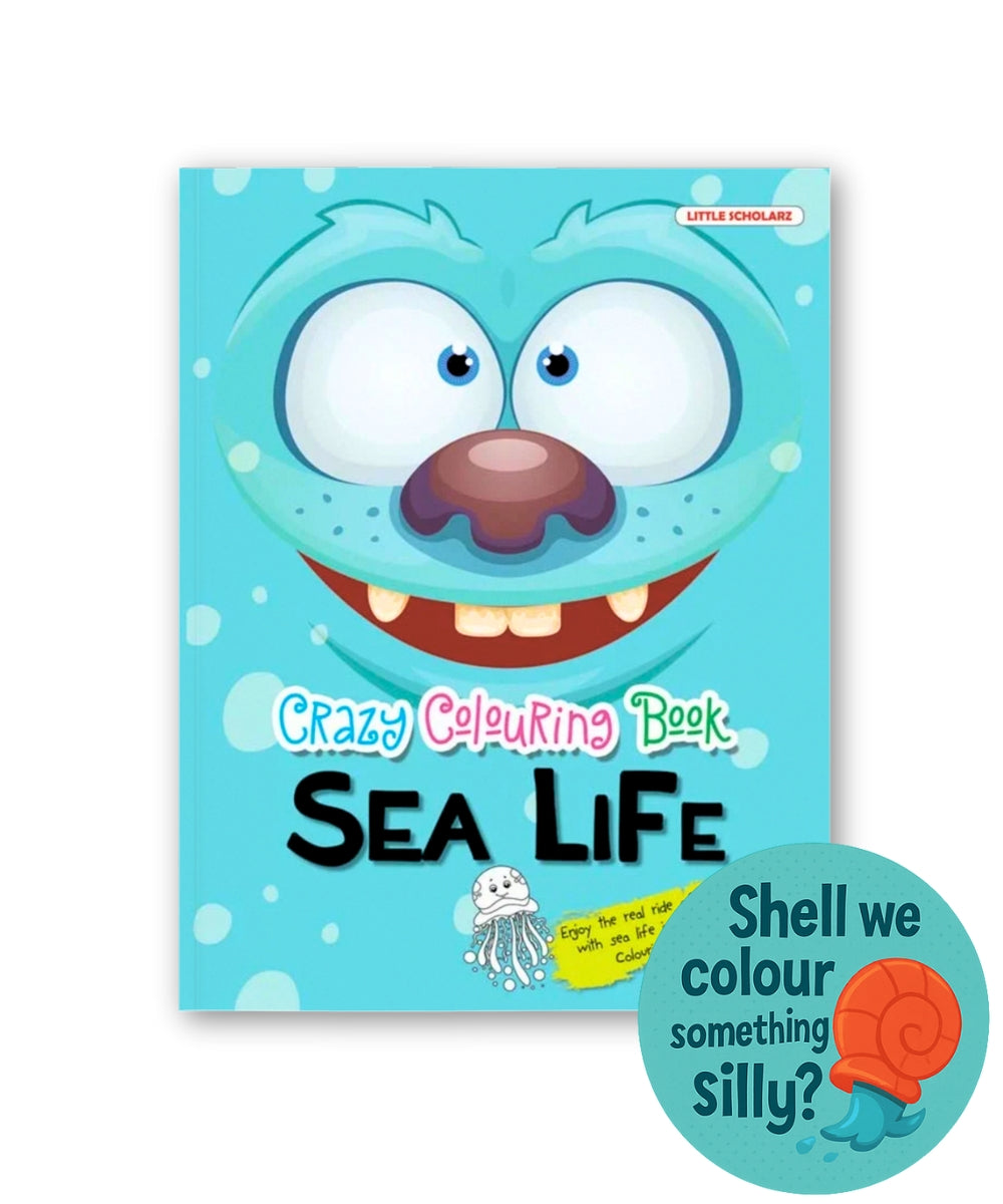 Sea Life: Crazy Colouring Book
