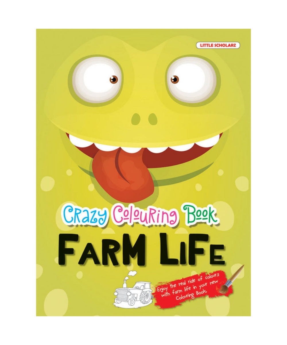 Farm Life: Crazy Colouring Book