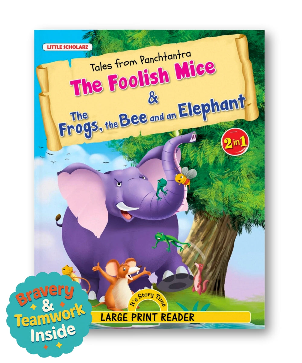 The Foolish Mice & The Frogs, the Bee and an Elephant