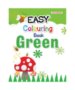 Green - Easy Colouring Books