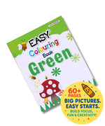 Green - Easy Colouring Books