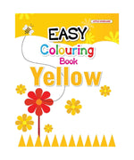 Yellow - Easy Colouring Books