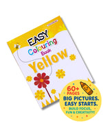 Yellow - Easy Colouring Books