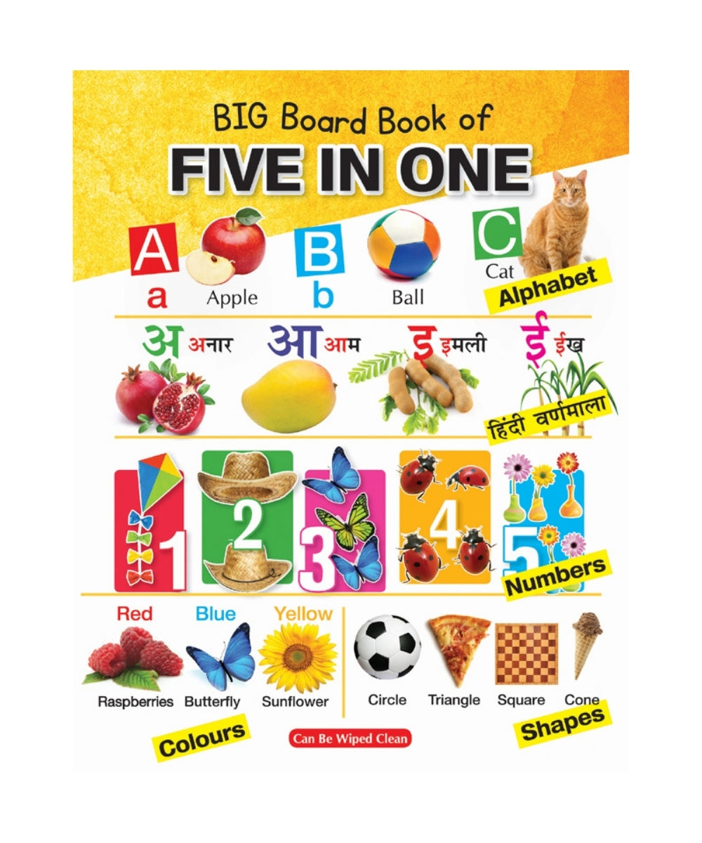 Big Board Book of Five in One