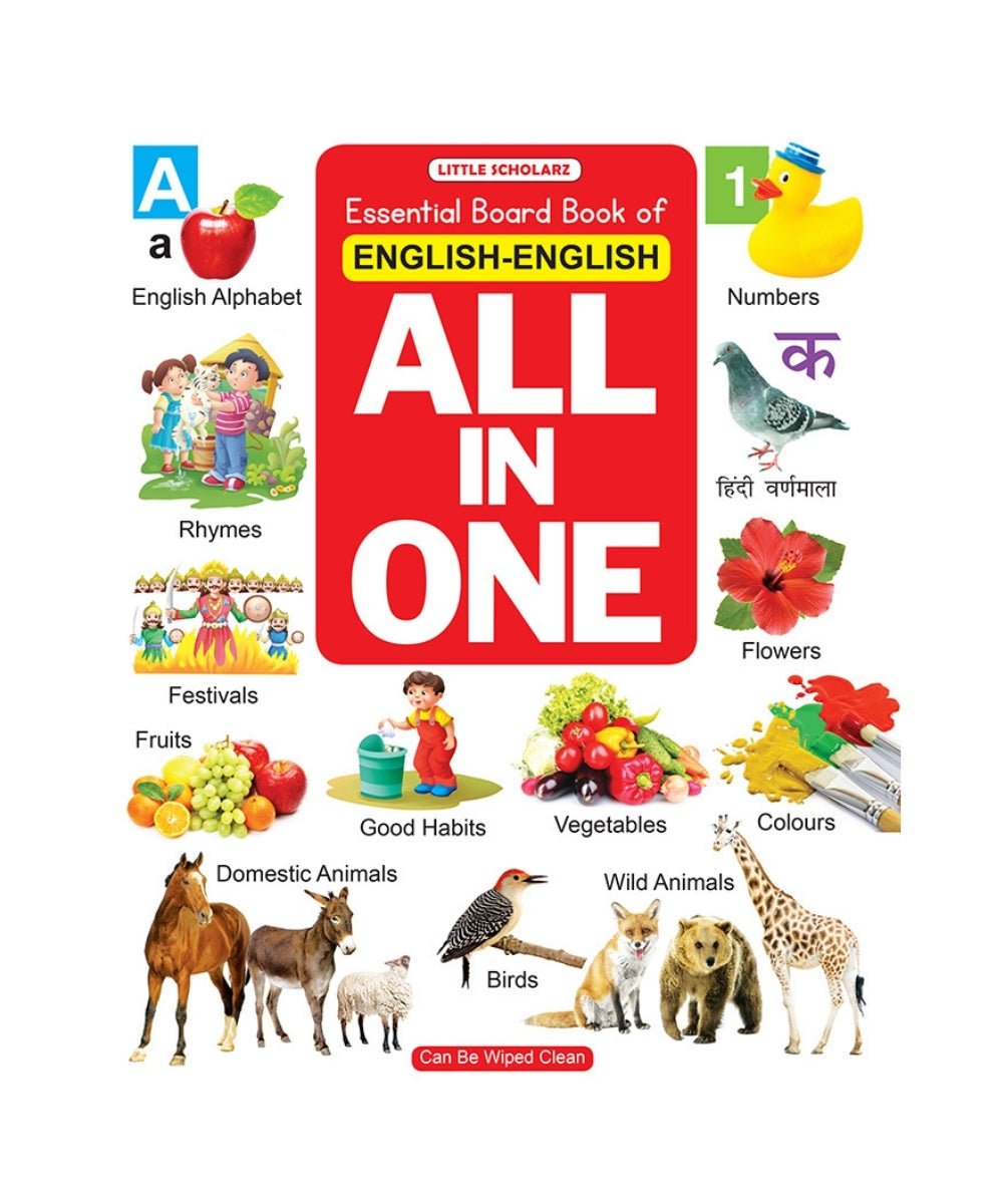 ALL in ONE:English-English Essential Board Book