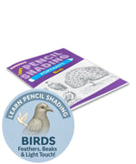 BIRDS- Learn Pencil Shading Portraits