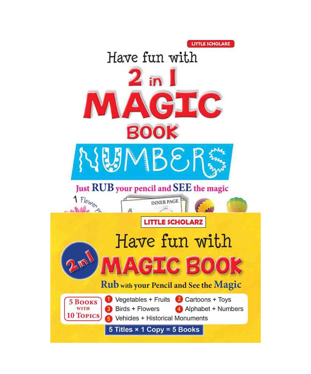 Have Fun with 2-in-1 Magic Books- Set of 5