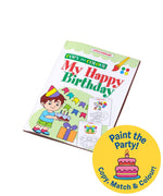My Happy Birthday- Copy to Colour