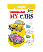 My Cars- Copy to Colour