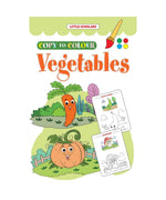 Vegetables- Copy to Colour