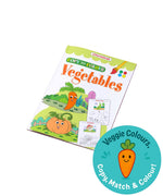 Vegetables- Copy to Colour