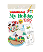 My Holiday Trip- Copy to Colour