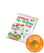 My Holiday Trip- Copy to Colour