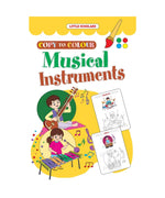 Musical Instruments- Copy to Colour
