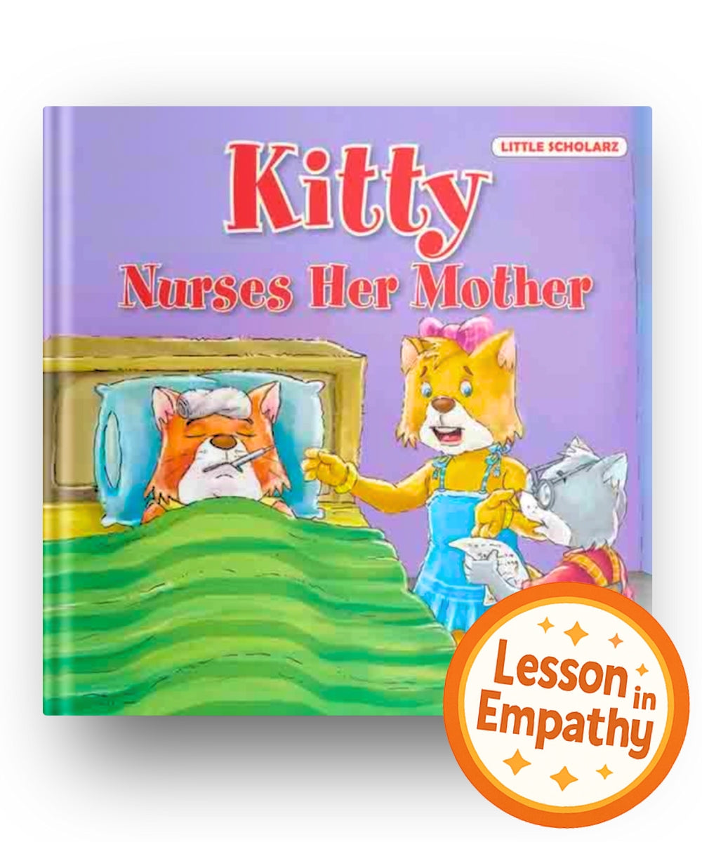 Kitty Nurses Her Mother
