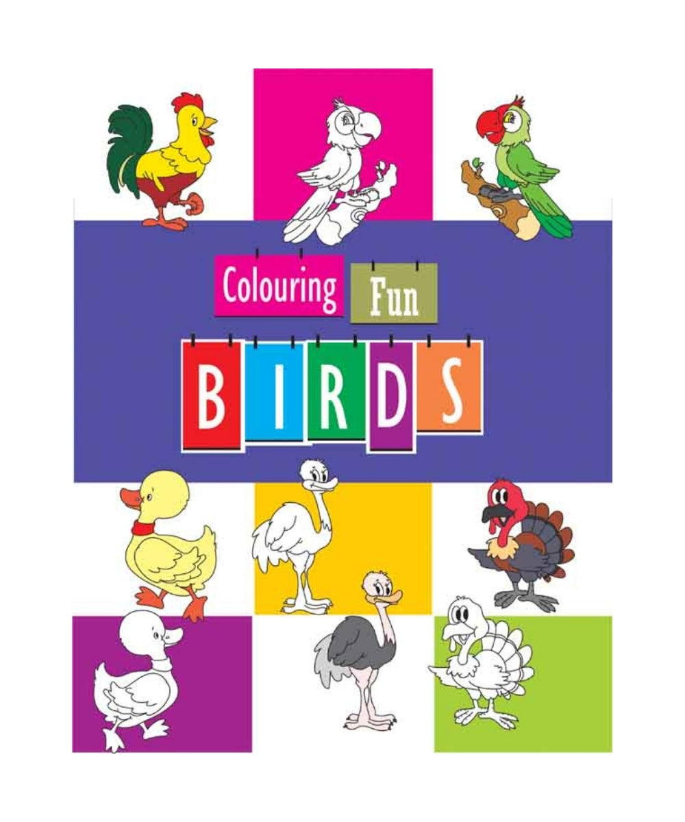 Birds- Colouring Fun