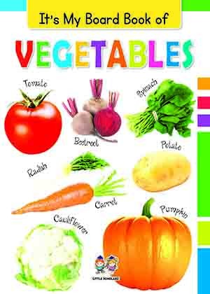 It's My Big Board Book of VEGETABLES