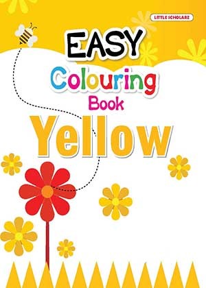 Easy Colouring Book (Yellow)