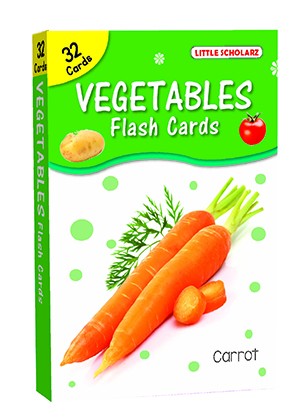 Big Flash Cards Vegetables