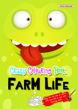 Crazy Colouring Book—Farm Life