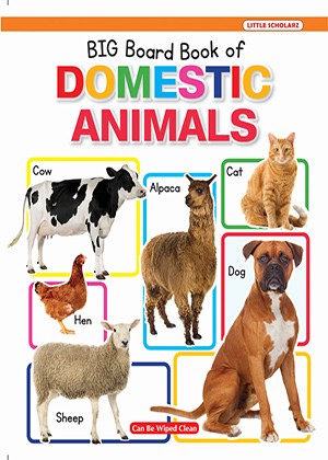 New Big Board Book of Domestic Animals